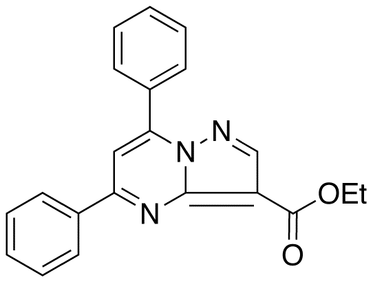 5,7-Diphenyl-pyrazolo[1,5-a]pyrimidine-3-carboxylic Acid Ethyl Ester