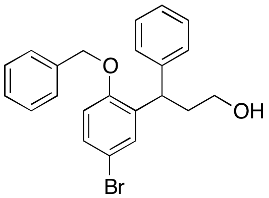 5-Bromo-γ-phenyl-2-(phenylmethoxy)benzenepropanol