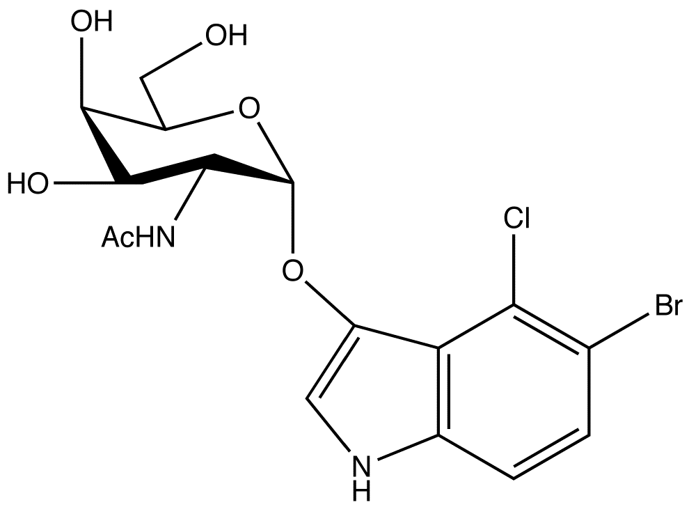 5-Bromo-4-chloro-3-indolyl 2-Acetamido-2-deoxy-α-D-galactopyranoside
