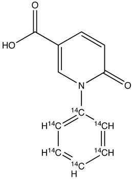 5-Carboxy-N-(phenyl-14C6)-2-1H-pyridone