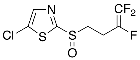 5-Chloro-2-[(3,4,4-trifluoro-3-butenyl)sulfinyl]thiazole