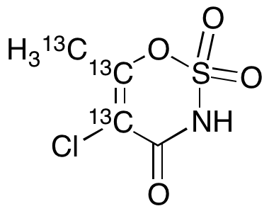 5-Chloro Acesulfame-13C3