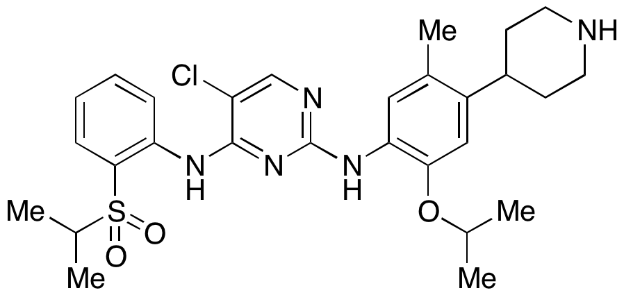 5-Chloro-N2-(2-isopropoxy-5-methyl-4-(piperidin-4-yl)phenyl)-N4-(2-(isopropylsulfonyl)phenyl)pyrimidine-2,4-diamine
