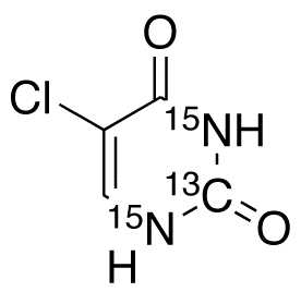 5-Chlorouracil-15N2,13C