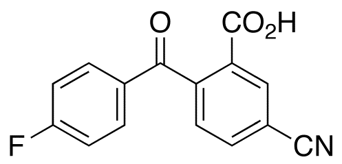 5-Cyano-2-(4-fluorobenzoyl)benzoic Acid