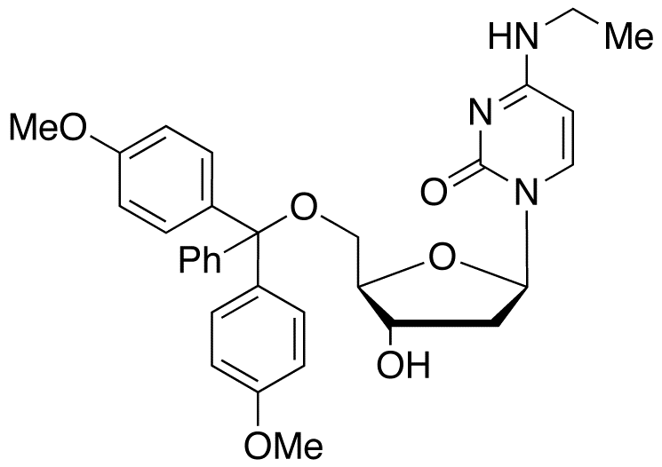 5’-O-[Bis(4-methoxyphenyl)phenylmethyl]-2’-deoxy-N-ethylcytidine