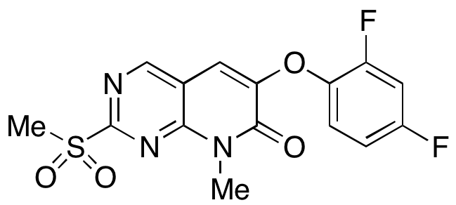 6-(2,4-Difluorophenoxy)-8-methyl-2-(methylsulfonyl)pyrido[2,3-d]pyrimidin-7(8H)-one