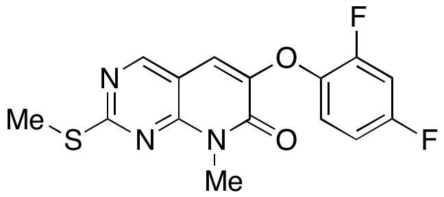 6-(2,4-Difluorophenoxy)-8-methyl-2-(methylthio)pyrido[2,3-d]pyrimidin-7(8H)-one