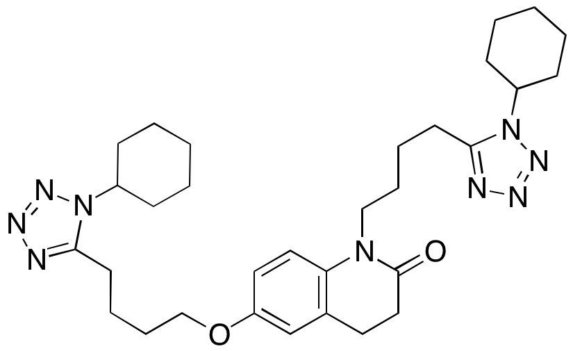 6-[4-(1-Cyclohexyl-1H-tetrazol-5-yl)butoxy]-1-[4-(1-cyclohexyl-1H-tetrazol-5-yl)butyl]-3,4-dihydro-2(1H)-quinolinone