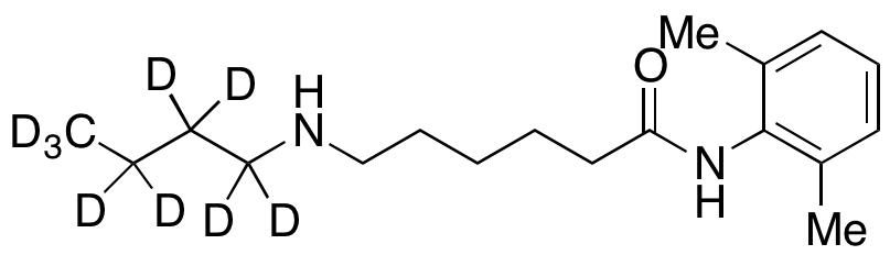 6-(Butyl-d9-amino)-N-(2,6-dimethylphenyl)hexanamide