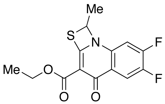 6,7-Difluoro-1-methyl-4-oxo-1H,4H-[1,3]thiazeto[3,2-a]quinoline-3-carboxylic Acid Ethyl Ester