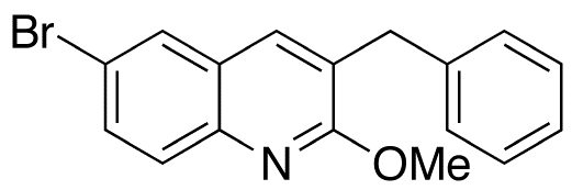 6-Bromo-2-methoxy-3-benzylquinoline