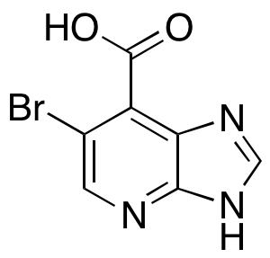 6-Bromo-3H-imidazo[4,5-b]pyridine-7-carboxylic Acid