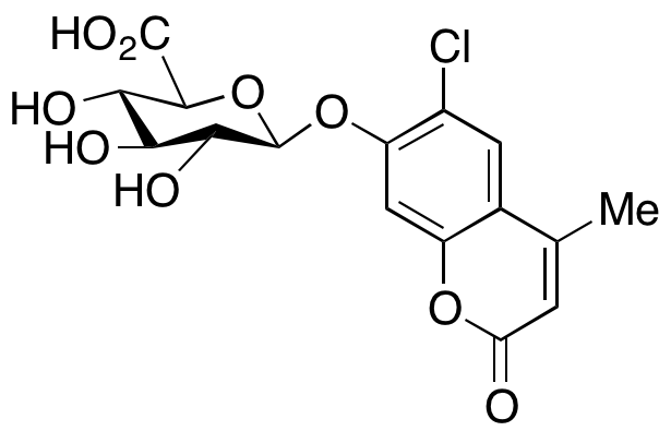 6-Chloro-4-methylumbelliferyl β-D-glucopyranosiduronic Acid