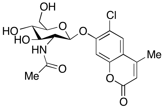 6-Chloro-4-methylumbelliferyl 2-Acetamido-2-deoxy-β-D-glucopyranoside