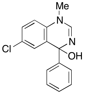 6-Chloro1,4-dihydro-1-methyl-4-phenyl-4-quinazolinol