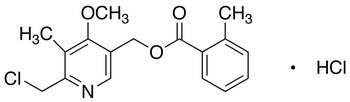 6-Chloromethyl-4-methoxy-5-methyl-3-pyridylmethanol o-Toluate Hydrochloride