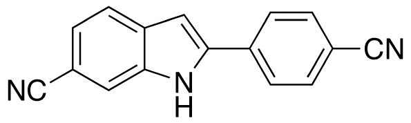 6-Cyano-2-(4-cyanophenyl)indole