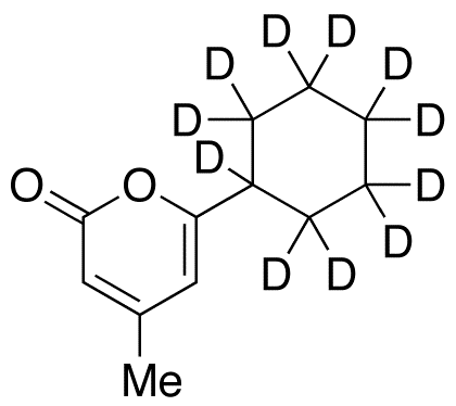 6-Cyclohexyl-4-methyl-2H-pyran-2-one-d11