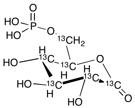 6-Phosphoglucono-δ-lactone-13C6 6-Phosphoglucono-δ-lactone-13C6