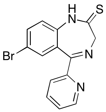 7-Bromo-5-(pyridin-2-yl)-1H-benzo[e][1,4]diazepine-2(3H)-thione