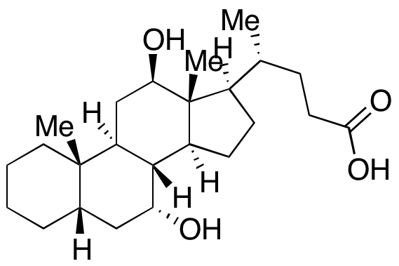 7α,12β-Dihydroxy-5β-cholanoic Acid
