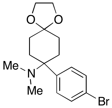 8-(4-Bromophenyl)-N,N-dimethyl-1,4-dioxaspiro[4.5]decan-8-amine