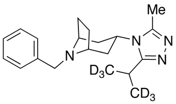 8-Benzyl-3-(3-(isopropyl-d6)-5-methyl-4H-1,2,4-triazol-4-yl)-exo-8-azabicyclo[3.2.1]octane