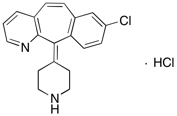 8-Chloro-11-(piperidin-4-ylidene)-11H-benzo[5,6]cyclohepta[1,2-b]pyridine Hydrochloride