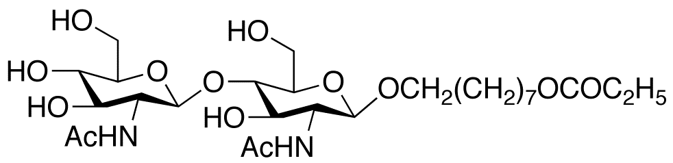 8-Ethoxycarbonyloctyl N,N’-Diacetyl-β-chitobioside
