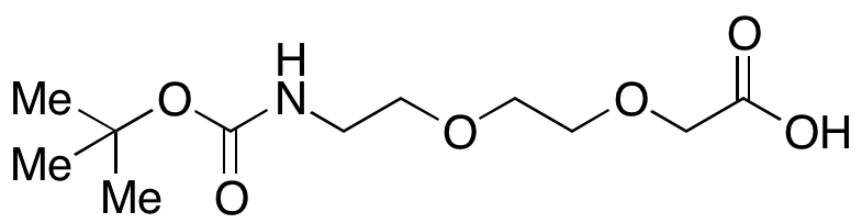 8-tert-Butyloxycarbonylamino-3,6-dioxaoctanoic Acid