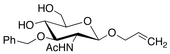 Allyl 2-(Acetylamino)-2-deoxy-3-O-benzyl-β-D-glucopyranoside
