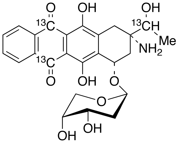 Amrubicinol-13C3 (Mixture of Diastereomers)