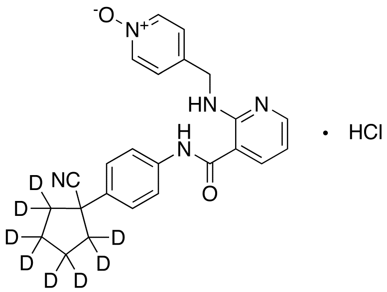 Apatinib-d8 25-N-Oxide Hydrochloride