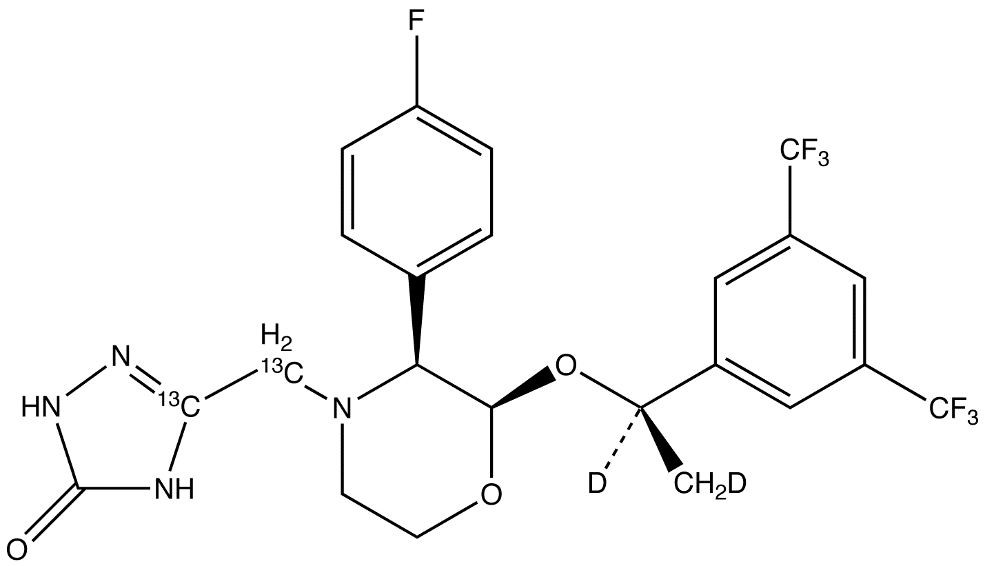 Aprepitant-13C2,d2 (Major)