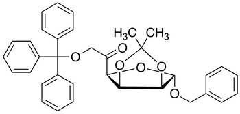 Benzyl 2,3-O-Isopropylidene-6-O-trityl-5-keto-α-D-mannofuranose