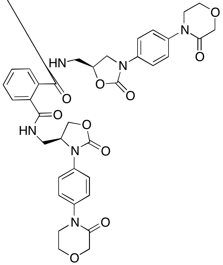 Bis-[Des(5-Chloro-2-carboxythienyl)] Rivaroxaban Phthalamide
