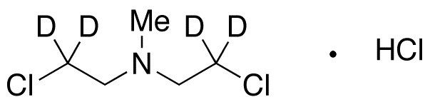 Bis(2-chloroethyl)methylamine-d4 Hydrochloride