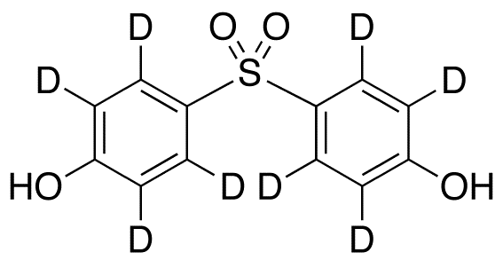Bis(4-hydroxyphenyl) Sulfone-d8