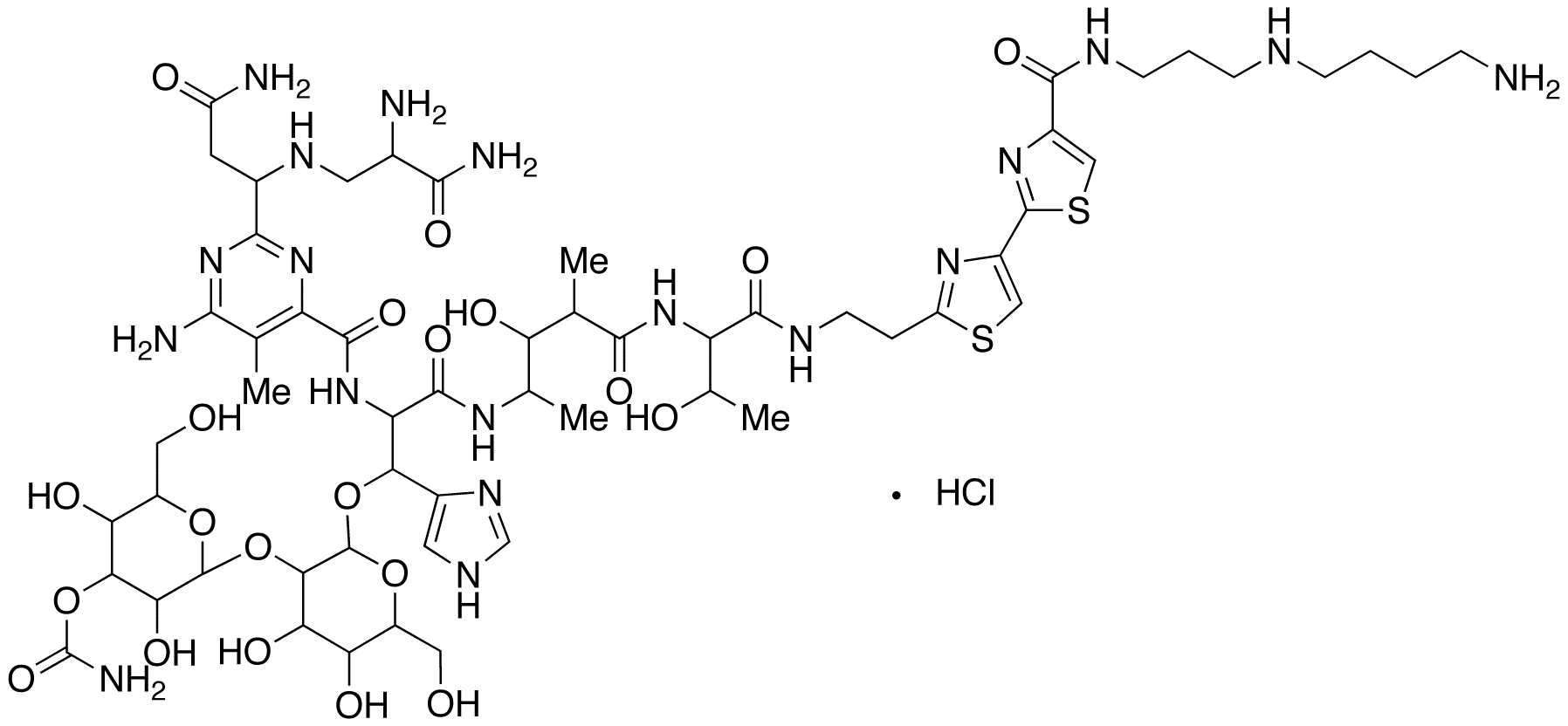 Bleomycin A5 Hydrochloride Salt