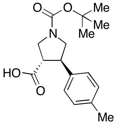 Boc-(±)-trans-4-(4-methylphenyl)pyrrolidine-3-carboxylic Acid