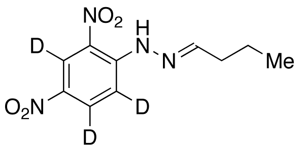 Butyraldehyde 2,4-Dinitrophenylhydrazone-d3