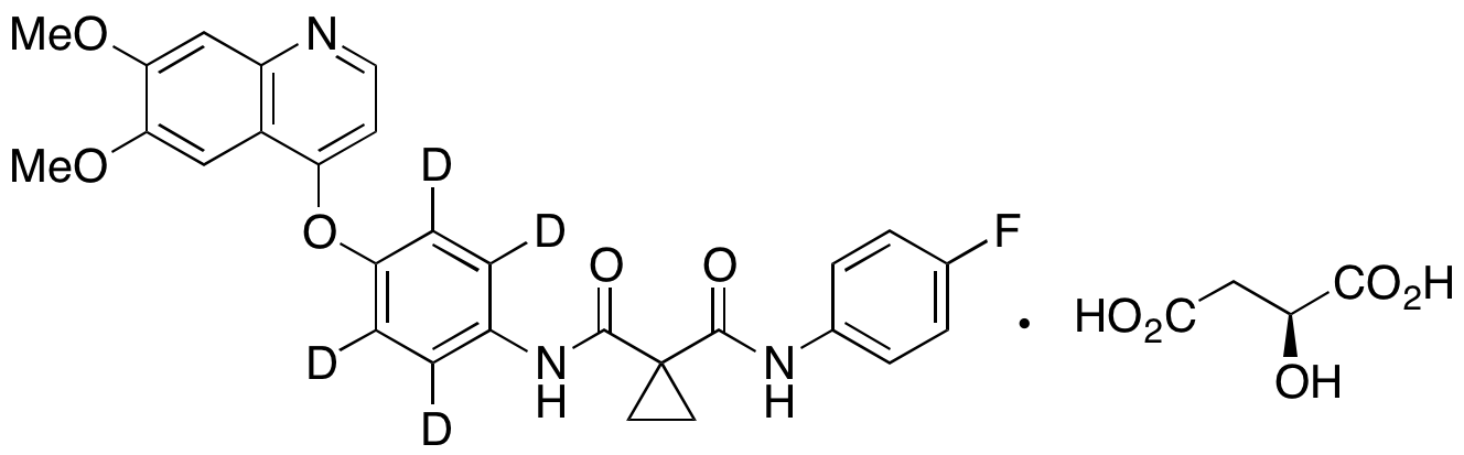 Cabozantinib-d4 L-Malate Salt