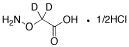 Carboxymethoxyamine-d2 Hemihydrochloride