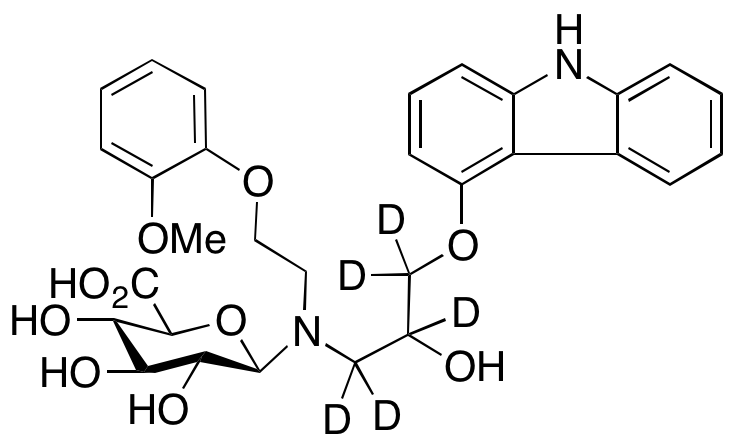 Carvedilol-d5 N’-β-D-Glucuronide