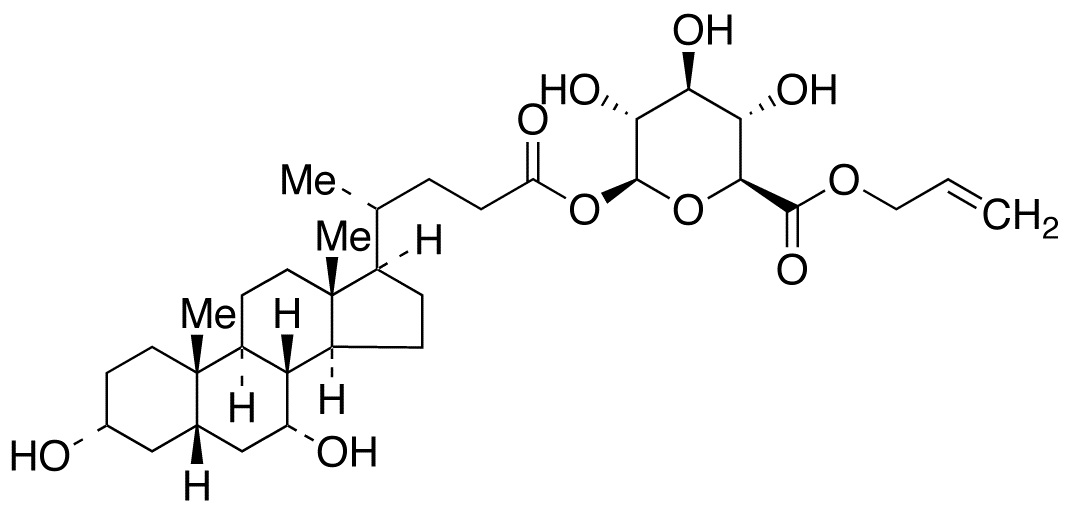 Chenodeoxycholic Acid 24-Acyl-β-D-glucuronide Allyl Ester