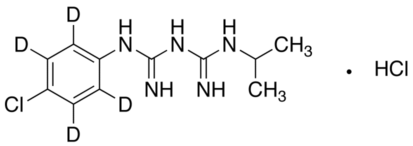Chlorguanide-d4 Hydrochloride