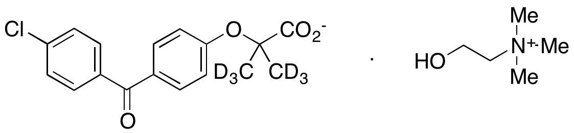 Choline Fenofibrate-d6
