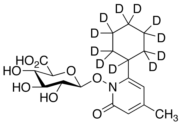 Ciclopirox-d11 β-D-Glucuronide
