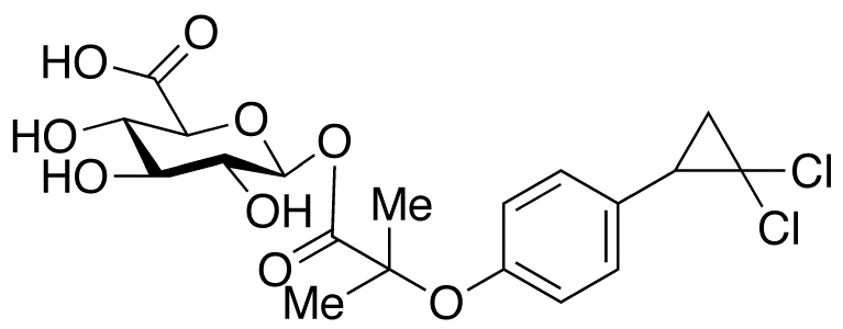 Ciprofibrate-O-β-Glucuronide
